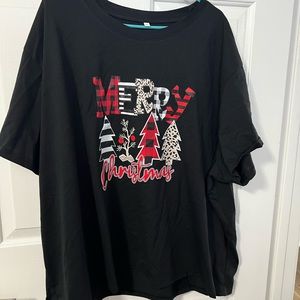 Christmas shirt from Temu, says size 8x but fits like a 2xl